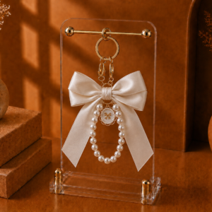 Pearl Bow Charm