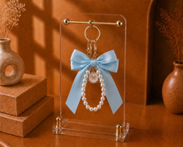 Pearl Bow Charm