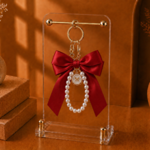 Pearl Bow Charm
