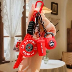 Mini Gym keychain Set