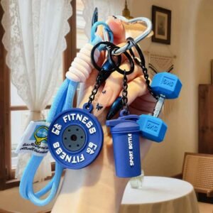 Mini Gym Keychain Set