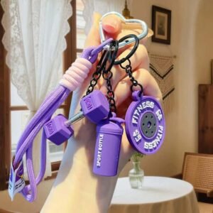 Mini Gym Keychain Set