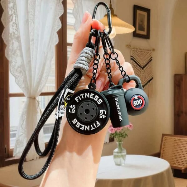 Mini Gym keychain Set
