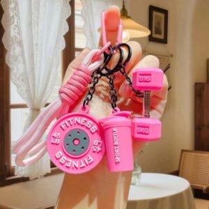 Mini Gym Keychain Set